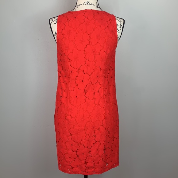 Floral Lace Sleeves Dress Banana Republic Factory NWOT - Picture 3 of 7